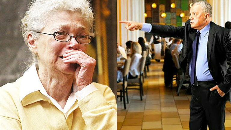 מנהל פוטר אחרי שסילק אישה זקנה מהמסעדה