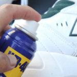 shoe cleaning with wd40