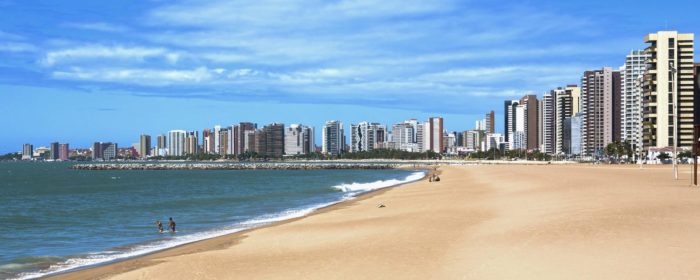 Praia da Fortaleza beach in Brazil