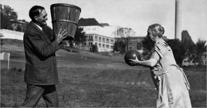 James Naismith, wynalazca koszykówki i jego żona