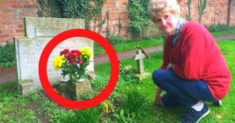 Μία Γυναίκα Βρήκε Λουλούδια Στον Τάφο Του Συζύγου Της – Το Γράμμα Που Τη Συγκλόνισε