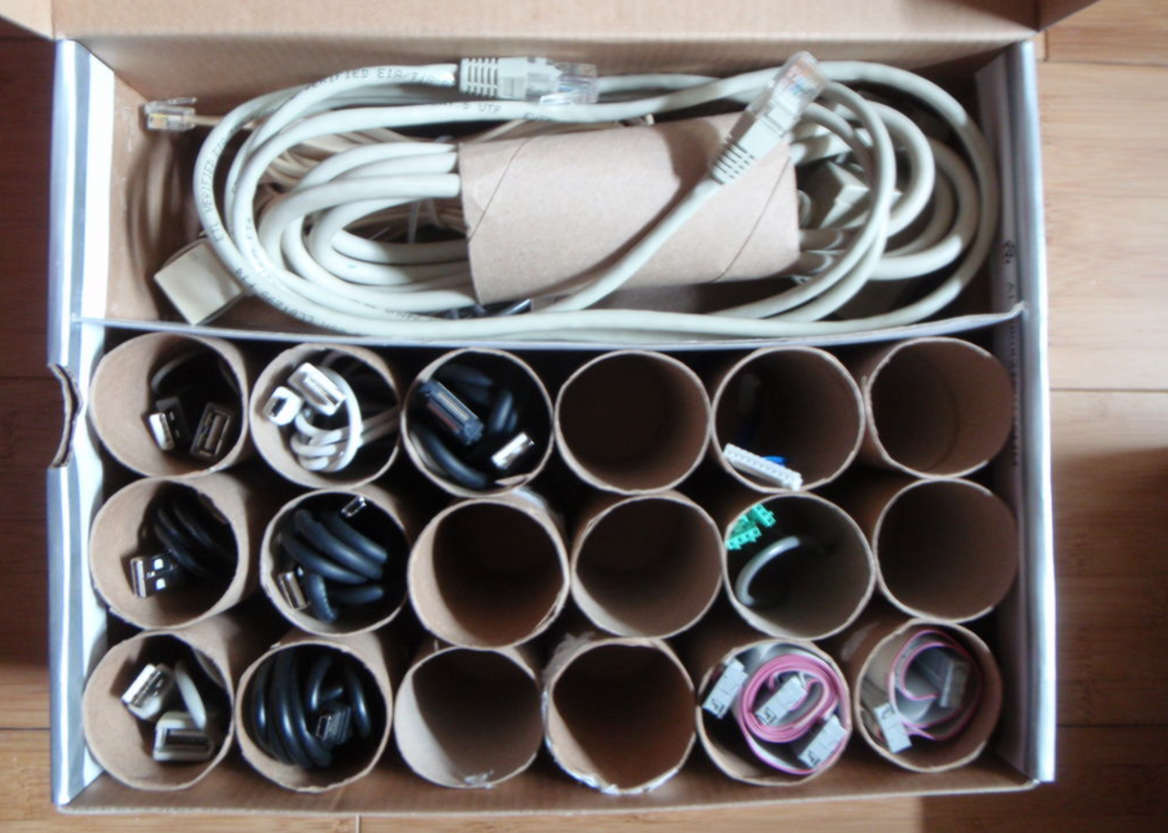 organised cables