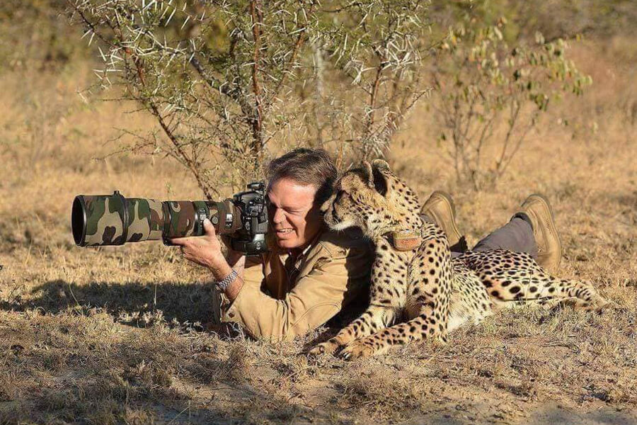 cheetah becoming photographer