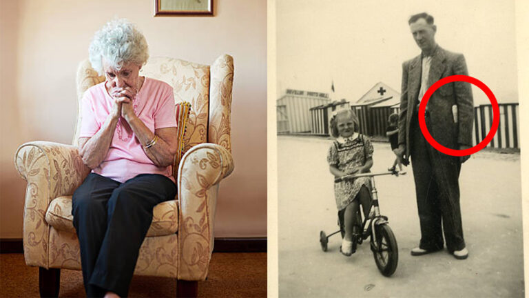 85歳の女性が父の写真を見つけ、その瞬間に父の大きな秘密を知った。