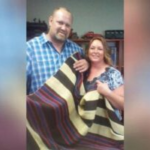 couple with blanket