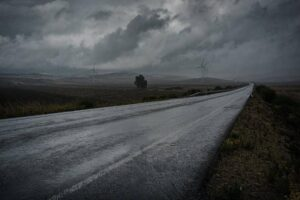 rainy road