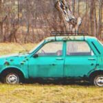 A găsit o mașină abandonată în pădure - a avut frica vieții când s-a apropiat de mașină!