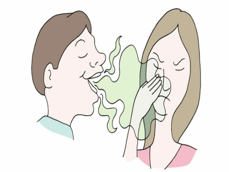 مسببات رائحة الفم الكريهة